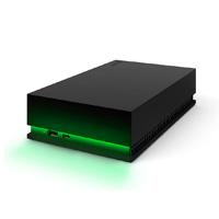Esta es la imagen de disco duro externo seagate game drive hub 8tb 2.5 portatil usb 3.2 negro xbox x-s con luz led