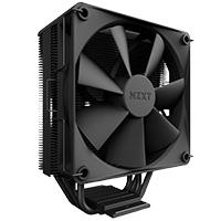 Esta es la imagen de disipador de aire cpu nzxt t120 /negro /tubos de cobre /comp/amd am5