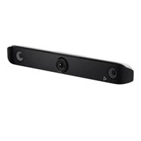 Esta es la imagen de equipo de videoconferncia hp poly 8d8k2aaabm x52 /barra camara microfonos altavoces para salas medianas 4x6 mts conexion usb -a seguimiento de orador encuedre de grupo individual
