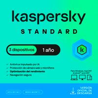 Esta es la imagen de esd kaspersky standard 3 disp 1 año