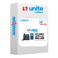 Esta es la imagen de extension ilimitada - net2phone - para conmutador telefonico en la nube unite de 101 a 200  usuarios - licencia por usuario - renta mensual - entrega electronica