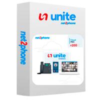 Esta es la imagen de extension ilimitada - net2phone - para conmutador telefonico en la nube unite de 200 o mas  usuarios - licencia por usuario - renta mensual - entrega electronica