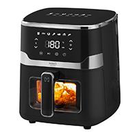 Esta es la imagen de freidora de aire digital con ventana / mirati home con capacidad de 5 litros 1350w
