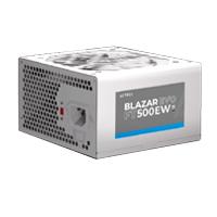 Esta es la imagen de fuente de poder acteck blazar evo ft500ew / atx / 500 w / no modular / ventilador 120 mm / switch de voltaje / blanco / es-05001ew