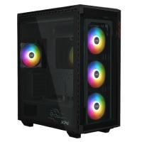 Esta es la imagen de gabinete adata xpg battlecruiseriipst mid tower atx 4 ventiladores negro (battlecruiseriipst-bkcww)