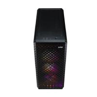 Esta es la imagen de gabinete adata xpg defender pro mid tower panel cristal templado atx 3 ventiladores negro (defender pro-bkcww)