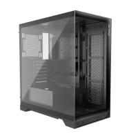 Esta es la imagen de gabinete gamer adata xpg invader x media torre cristal templado atx negro (invaderxmt-bkcww)