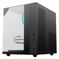 Esta es la imagen de gabinete gamer balam rush tank majestic 6600 / media torre / atx - micro atx - itx / ventiladores argb / cristal templado / soporte p/ tarjeta grafica 330 mm / dual chamber / negro / br-941525