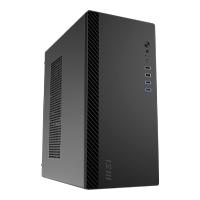 Esta es la imagen de gabinete msi pro shield m100p / media torre / micro atx/mini itx/ sin fuente/pc