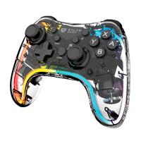 Esta es la imagen de gamepad balam rush kontrol glow swg600 / control game pad inalambrico recargable / bt 5.0 / rgb / vibracion dual / axis gyro / 8hr de juego / n switch lite oled - android - ios - pc / br-940467