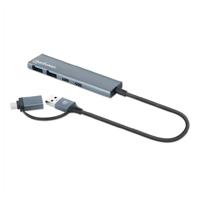 Esta es la imagen de hub/manhattan/181075/hub de 4 puertos usb 3.2