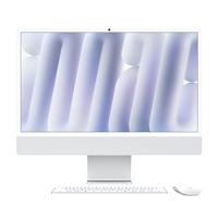 Esta es la imagen de imac 24 retina 4.5k/chip m4 de apple cpu 10 nucleos y gpu 10 nucleos/24gb/512gb ssd/4 puertos thunderbolt 4/gigabit ethernet/magic keyboard con touch id/plata