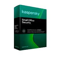 Esta es la imagen de kaspersky small office security  10+1 dis 1 año