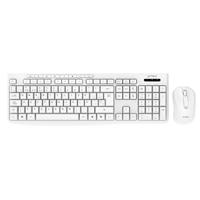 Esta es la imagen de kit acteck creator prime mk255 / teclado y mouse / inalambrico / usb dongle / windows / español / membrana / 105 teclas / multimedia / optico / 1600 dpi ajustable / 4 botones / blanco / ac-941785