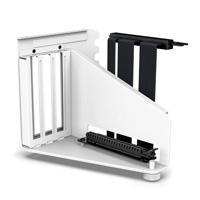 Esta es la imagen de kit de soporte gpu vertical nzxt blanco / base + cable riser / ab-rh175-w1