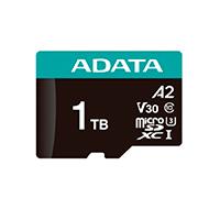 Esta es la imagen de memoria adata micro sdxc/sdhc 1tb uhs-i videovigilancia 24/7 100mb/85mb 4k clase 10 u3 v30 a2 c/adaptador ausdx1tui3v30sa2-ra1