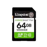 Esta es la imagen de memoria flash sd kingston sdxc canvas select 64gb 100mb/s c10 uhs-i u1 v10 (sds3/64gb)