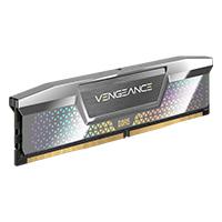 Esta es la imagen de memoria ram corsair ddr5 cudimm vengeance 48 gb (2x24) 8000mts/ cl38 plateado cmkc48gx5m2x8000c38