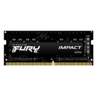 Esta es la imagen de memoria ram kingston sodimm ddr4 16gb 2x8gb 3200mt/s fury impact black cl20 260pin 1.2v c/difusor de calor p/laptop kit 2 kf432s20ibk2/16