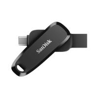 Esta es la imagen de memoria sandisk 64gb usb 3.2 gen1 phone drive para android tipo-c/tipo a negro giratoria sdddc6-064g-g46