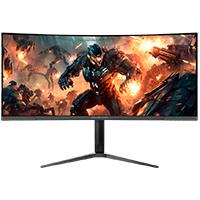 Esta es la imagen de monitor gamer balam rush extreme earth plus mgm34p / 34 pul / curvo / 165 hz / tipo hd uwqhd / panel va / tecnologa hdr / 1 ms / 2 hdmi 2 dp audio dc / freesync/g-sync / negro / br-942539