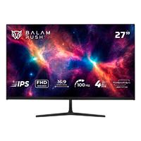 Esta es la imagen de monitor gamer balam rush nebula mng27y / plano / 27 pulg / panel ips / full hd / 100 hz / 4 ms / freesync adaptativo / flicker free / low blue filter / inclinacion ajustable / negro / br-943024