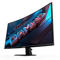 Esta es la imagen de monitor gaming gigabyte gs27fc us1 / panel va 27 / fhd / 180hz / 2x hdmi / dp 1.4 / curvo / gamer