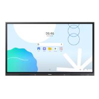 Esta es la imagen de monitor interactivo señalizacion digital samsung 75 android os