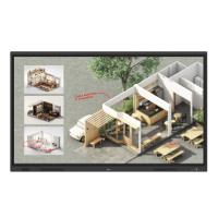 Esta es la imagen de monitor interactivo touchscreen lg de 65 plg