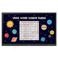 Esta es la imagen de monitor interactivo touchscreen lg de 98 plg