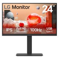 Esta es la imagen de monitor pc lg b2b 24ba750-b fhd 24 ips