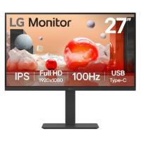 Esta es la imagen de monitor pc lg b2b 27ba750-b fhd 27 ips