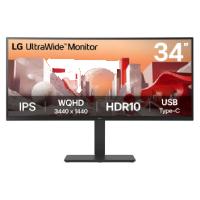 Esta es la imagen de monitor pc lg b2b 34ba75qe-b curvo ultrawide qhd 34