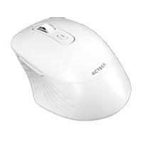 Esta es la imagen de mouse acteck optimize flow mi480 / inalambrico / 1600 dpi / 5 botones scroll / alcance 10 m / dongle bt 2.4 mhz / blanco / ac-939843