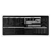 Esta es la imagen de mouse pad xl acteck flow tools mt494h / tela + goma / diseño herramientas / alta resistencia / antidestizante / negro / ac-941075