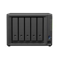 Esta es la imagen de nas synology ds1525+ / 5 bahias/nucleo cuadruple 2.2ghz/8 gb ddr4/ 2.5gbe lan x2/usb 3.2 x2/ hasta 100 tb hot-swap/ amd ryzen v1500b/no incluye discos