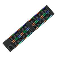 Esta es la imagen de rpdu vertiv ui30025 22kw horizontal 24x c13/c19 universal inlet