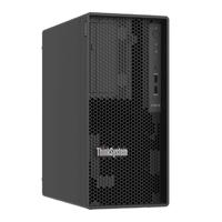 Esta es la imagen de servidor lenovo thinksystem st50 v3 intel xeon e-2414 4c 2.6ghz tower ram 16gb 4800mhz hdd 2tb sata 3.5 raid via sw red 2 ptos 1gb rj45 atx-300w ps teclado y mouse