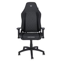 Esta es la imagen de silla gamer balam rush thunder neat / piston clase 3 / inclinacion 180° / max 120 kg / mecanismo de mariposa / reposabrazos 2d / garantia 1 año / negro / br-937856