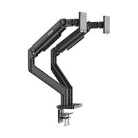 Esta es la imagen de soporte para monitor msi mag mt201d doble monitor color negro tamaño de pantalla 17a 49 pul. max peso 20 kg