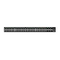 Esta es la imagen de switch grandstream gwn7806p/ switch gigabit poe administrable / 48 puertos 10/100/1000 mbps 6 puertos sfp / hasta 400w / compatible con gwn cloud.