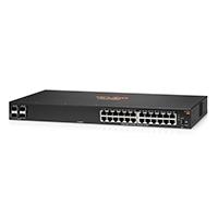 Esta es la imagen de switch hpe aruba 6100 24g 4sfp administrable capa 2