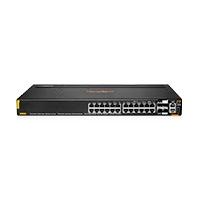 Esta es la imagen de switch hpe aruba r8q68a 6200m 24g cl4 poe 4sfp+ sw