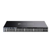 Esta es la imagen de switch | tp-link | sg6654x | omada l3 stackable de 48 puertos gigabit y 6 puertos a 10g