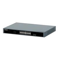 Esta es la imagen de switch/intellinet/561983/ switch poe+ con 16 puertos gigabit ethernet y 2 puertos sfp