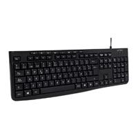 Esta es la imagen de teclado acteck inspire prime ta222 / alambrico / usb 2.0 / 112 teclas / ultraligero / windows - mac / español / multimedia / membrana / negro / ac-940146