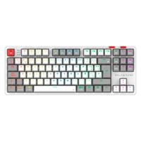 Esta es la imagen de teclado gamer balam rush level pro gk990 / inalambrico / dongle usb- bt -usb c / español / win -mac -android / 88 teclas / mecanico / iluminacion rgb / 5 dispositivos / recargable /blanco / br-940375