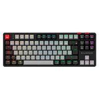 Esta es la imagen de teclado gamer balam rush level pro gk990 / inalambrico / multimedia / rgb dinamico / recargable / español / 105 teclas / gris-negro / br-940368