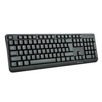 Esta es la imagen de teclado vorago kb-102 multimedia usb negro