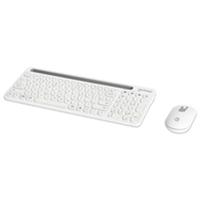 Esta es la imagen de teclados/manhattan/180580/kit de teclado y mouse inalámbricos con conexión dual usb y bluetooth